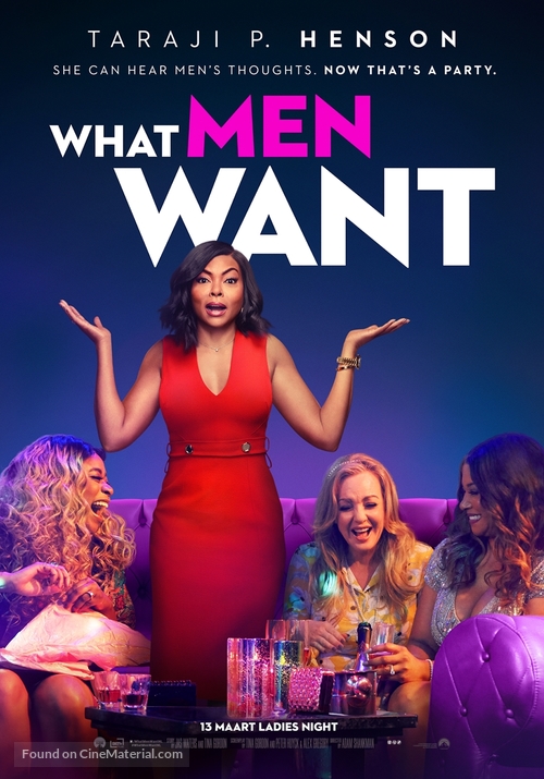 What Men Want - Dutch Movie Poster