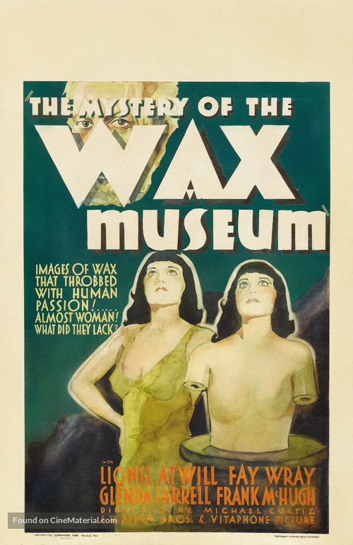 Mystery of the Wax Museum - Movie Poster