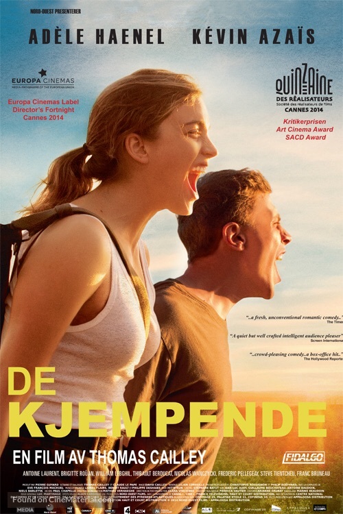 Les combattants - Norwegian Movie Poster
