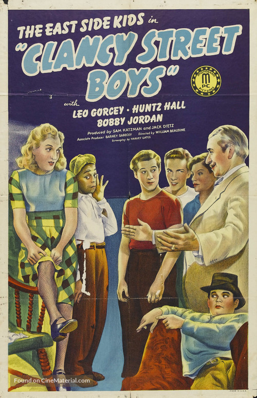 Clancy Street Boys - Movie Poster