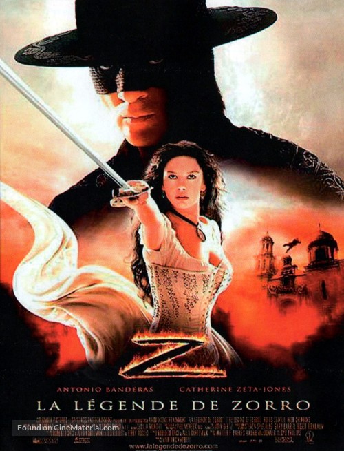 The Legend of Zorro - French Movie Poster
