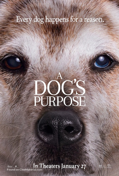 A Dog&#039;s Purpose - Movie Poster