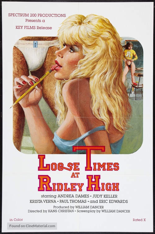 Loose Times at Ridley High - Movie Poster