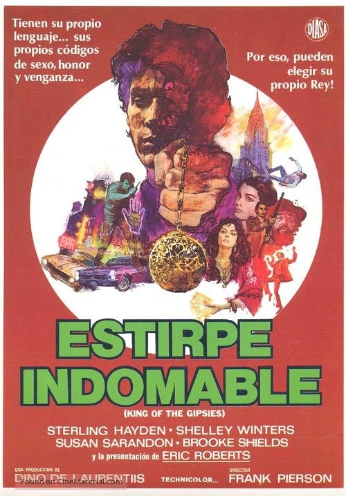 King of the Gypsies - Spanish Movie Poster