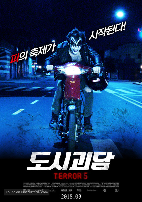 Terror 5 - South Korean Movie Poster