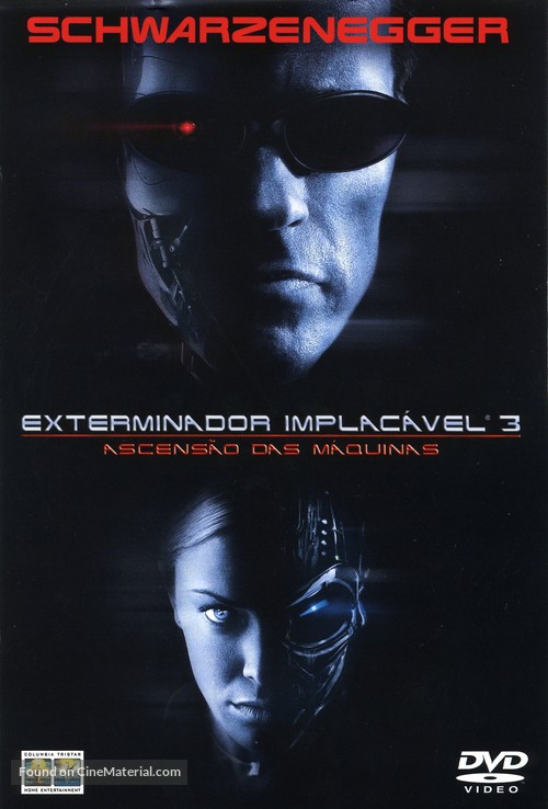 Terminator 3: Rise of the Machines - Portuguese Movie Cover