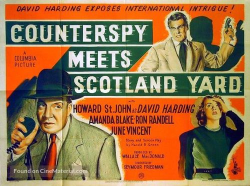 Counterspy Meets Scotland Yard - British Movie Poster