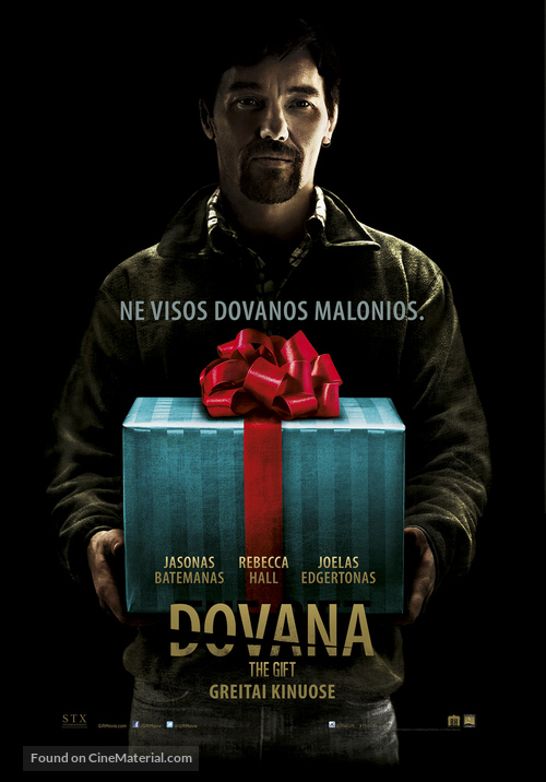 The Gift - Lithuanian Movie Poster