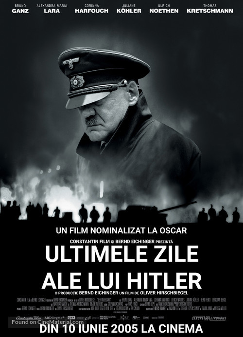 Der Untergang - Romanian Movie Poster