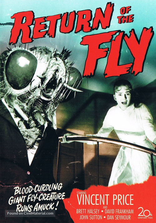 Return of the Fly - DVD movie cover