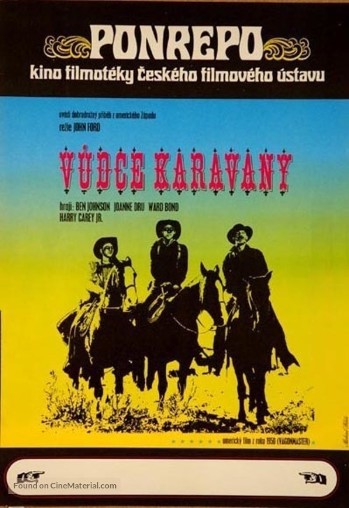 Wagon Master - Czech Movie Cover
