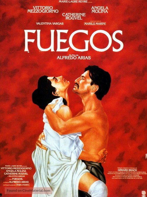 Fuegos - French Movie Poster