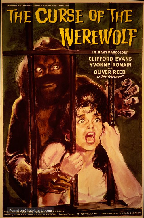 The Curse of the Werewolf - British Movie Poster
