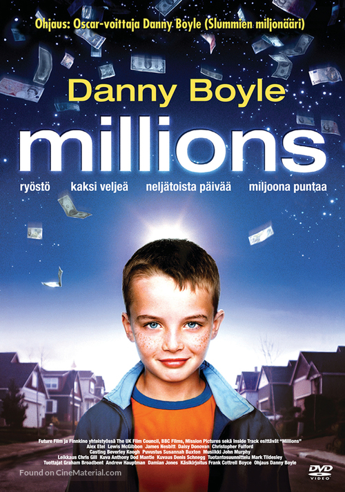 Millions - Finnish DVD movie cover