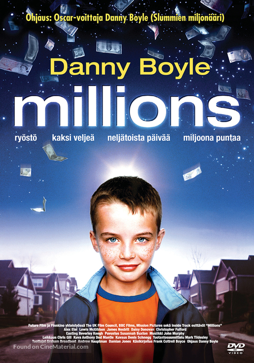 Millions - Finnish DVD movie cover