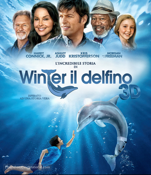 Dolphin Tale - Italian Blu-Ray movie cover