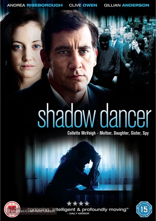 Shadow Dancer - British DVD movie cover