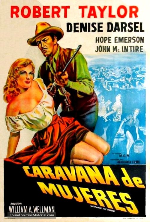 Westward the Women - Argentinian Movie Poster