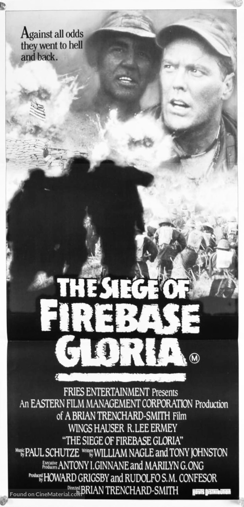 The Siege of Firebase Gloria - Australian poster