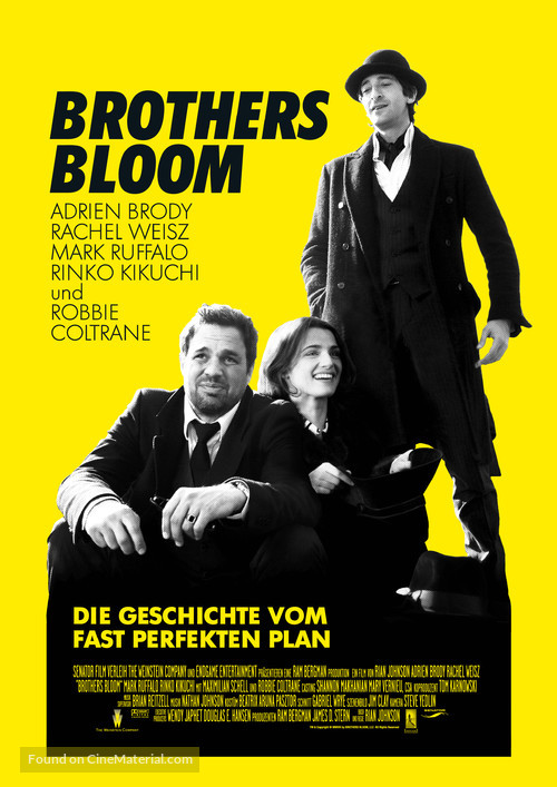 The Brothers Bloom - German Movie Poster