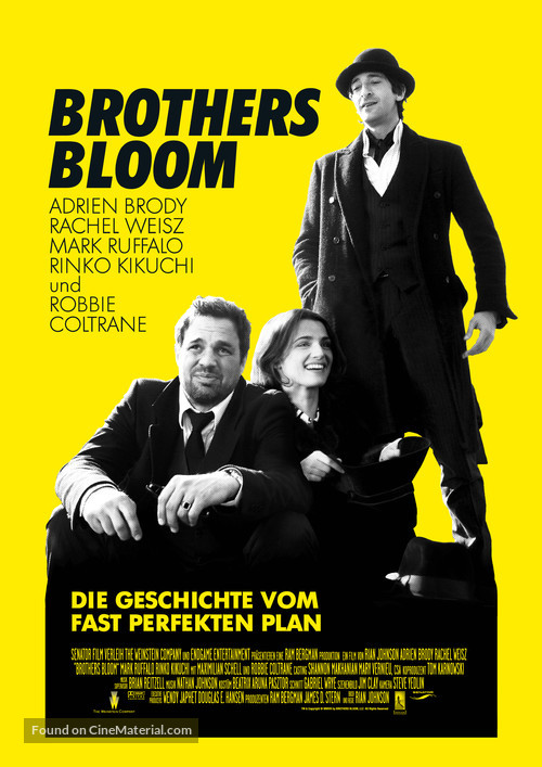 The Brothers Bloom - German Movie Poster