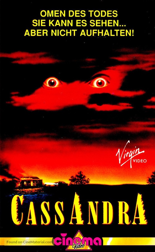 Cassandra - German VHS movie cover