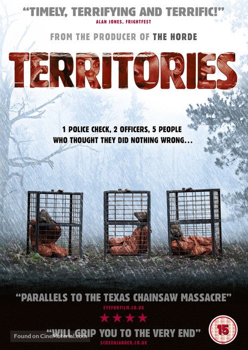 Territoires - British DVD movie cover