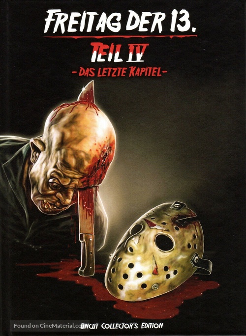 Friday the 13th: The Final Chapter - German Blu-Ray movie cover