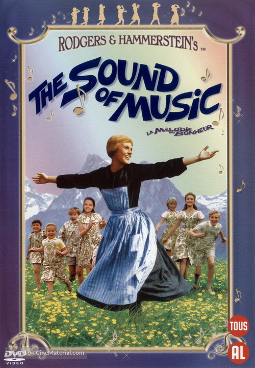 The Sound of Music - Dutch DVD movie cover