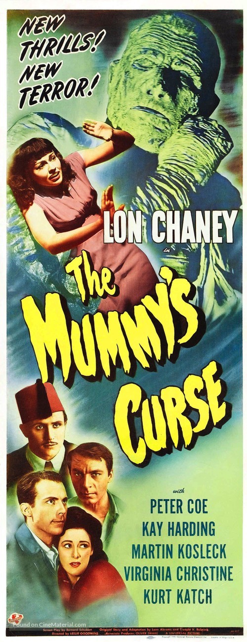 The Mummy&#039;s Curse - Movie Poster