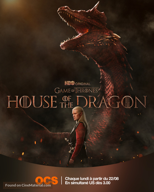 &quot;House of the Dragon&quot; - French Movie Poster