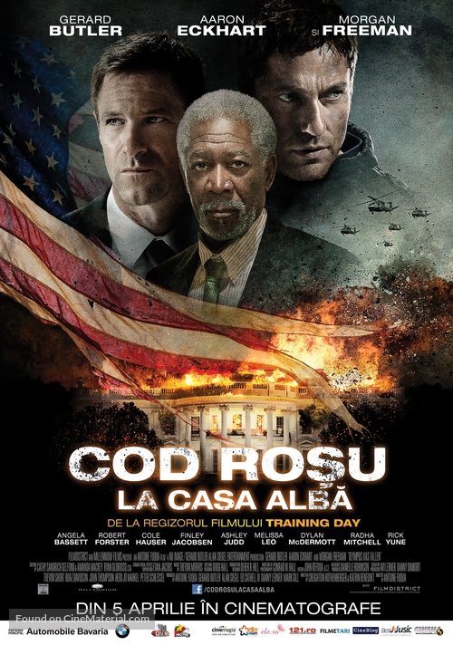 Olympus Has Fallen - Romanian Movie Poster