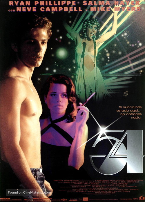 54 - Spanish Movie Poster