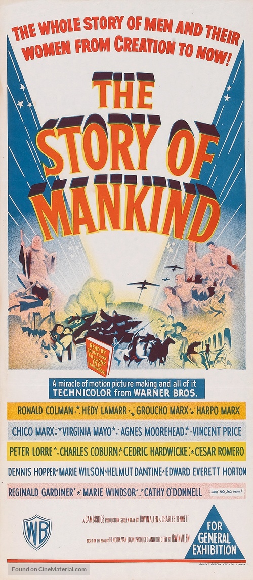 The Story of Mankind - Australian Movie Poster