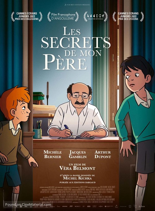 Les secrets de mon p&egrave;re - French Movie Poster