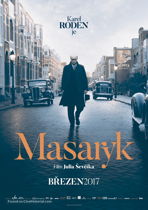 Masaryk - Czech Movie Poster