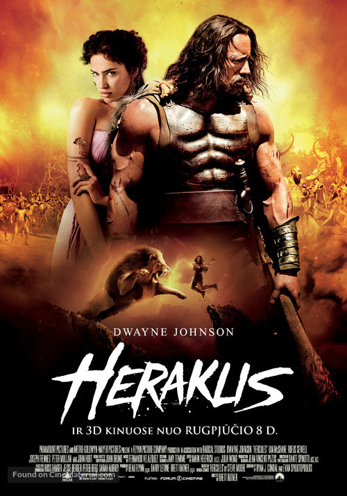 Hercules - Lithuanian Movie Poster