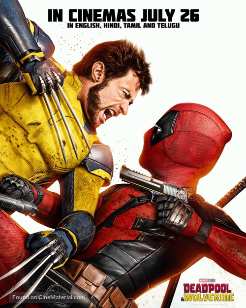 Deadpool &amp; Wolverine - Indian Movie Poster