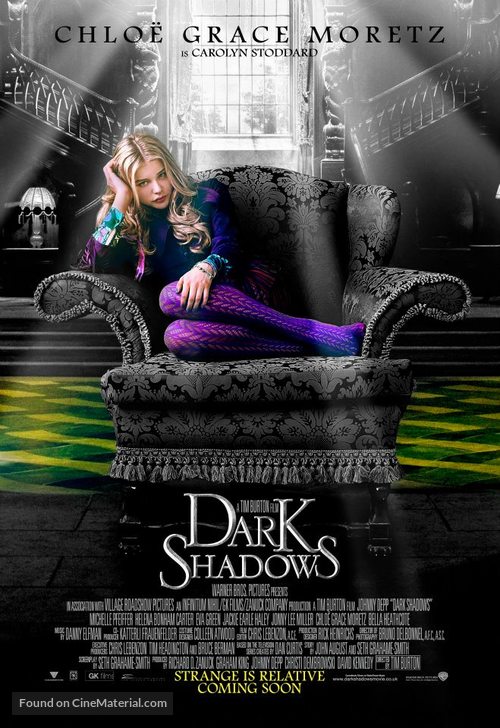 Dark Shadows - British Movie Poster