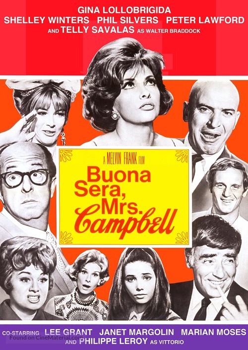 Buona Sera, Mrs. Campbell - DVD movie cover