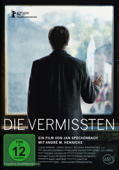 Die Vermissten - German DVD movie cover