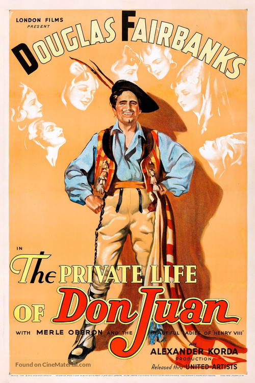 The Private Life of Don Juan - Movie Poster