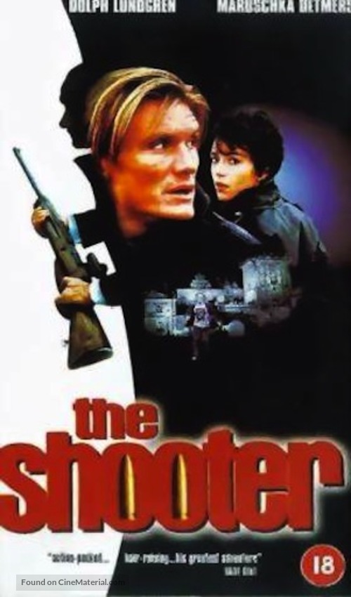 The Shooter - British VHS movie cover