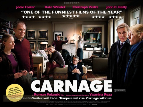 Carnage - British Movie Poster