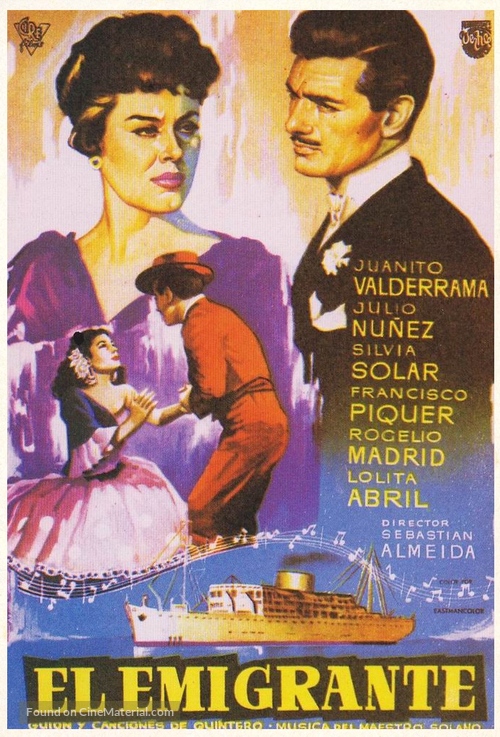 El emigrante - Spanish Movie Poster