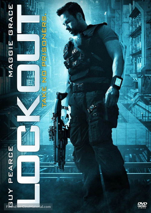 Lockout (2012) dvd movie cover