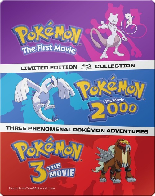 Pokemon: The First Movie - Mewtwo Strikes Back - Blu-Ray movie cover