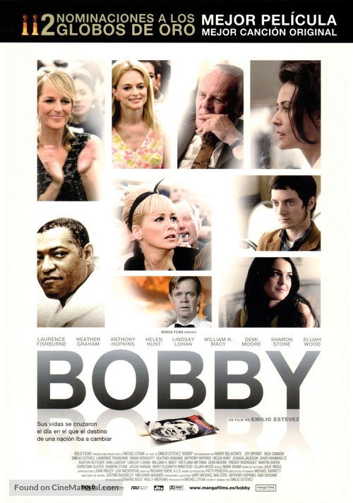 Bobby - Spanish Movie Poster