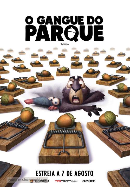 The Nut Job - Portuguese Movie Poster