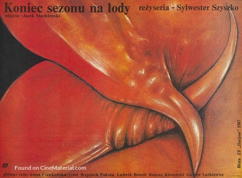 Koniec sezonu na lody - Polish Movie Poster